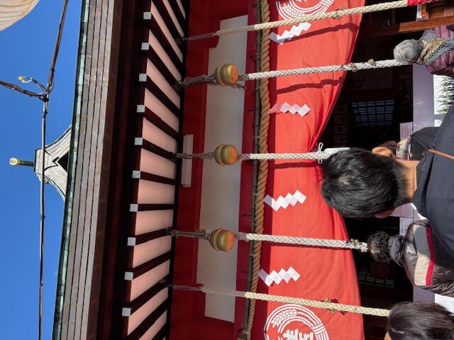 氏神様への初詣
