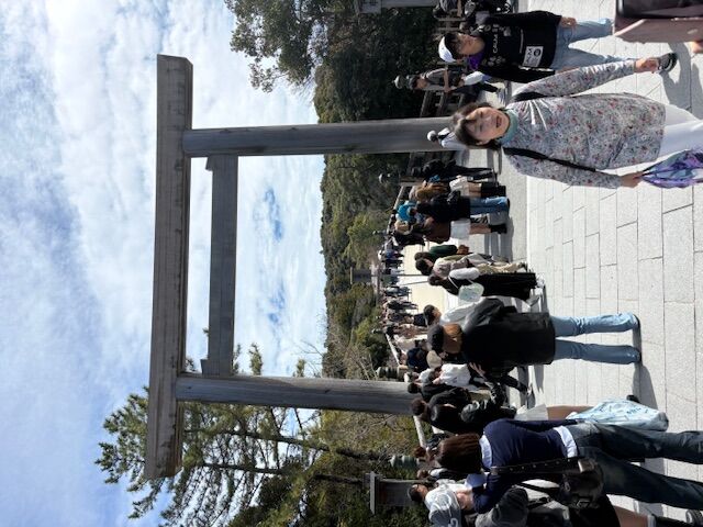 今年初参拝、伊勢神宮内宮