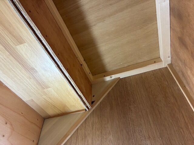他の個所での階段の音鳴り修復