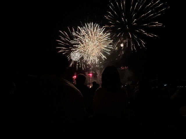 諏訪湖上花火大会