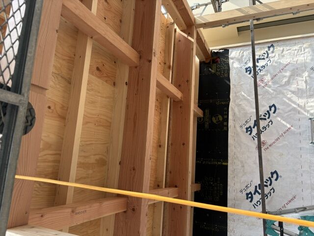 増築建て方後に陸屋根の防水下地