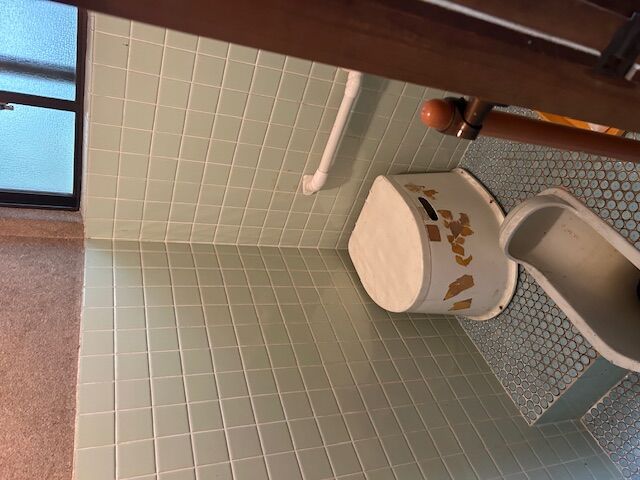 汲み取りトイレを水洗にしました。