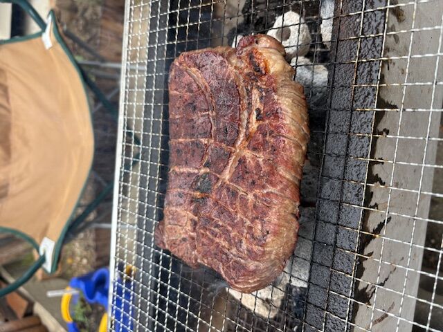 孫達とのBBQ
